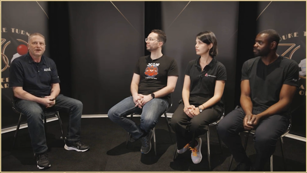 IMAGE: Simon Ritter interviews the panel about the OpenJDK ecosystem.